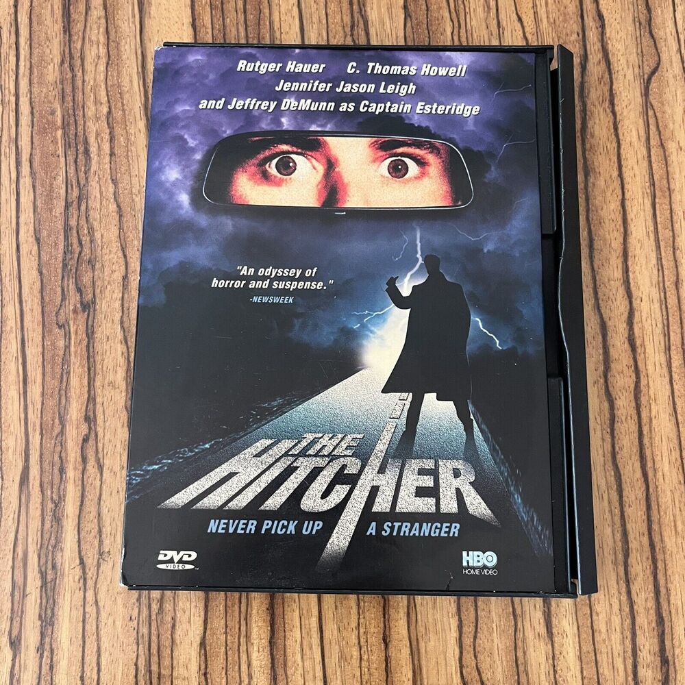 The Hitcher DVD 1999 HBO Rutger Hauer, C. Thomas Howell. Cult Classic